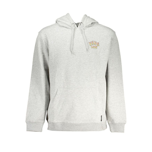 Vans Gray Cotton Men Sweatshirt