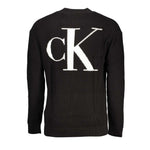 Calvin Klein Black Cotton Sweater CA-25449-M