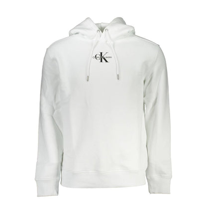 Calvin Klein White Cotton Sweatshirt