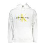 Calvin Klein White Cotton Sweater CA-26378-L