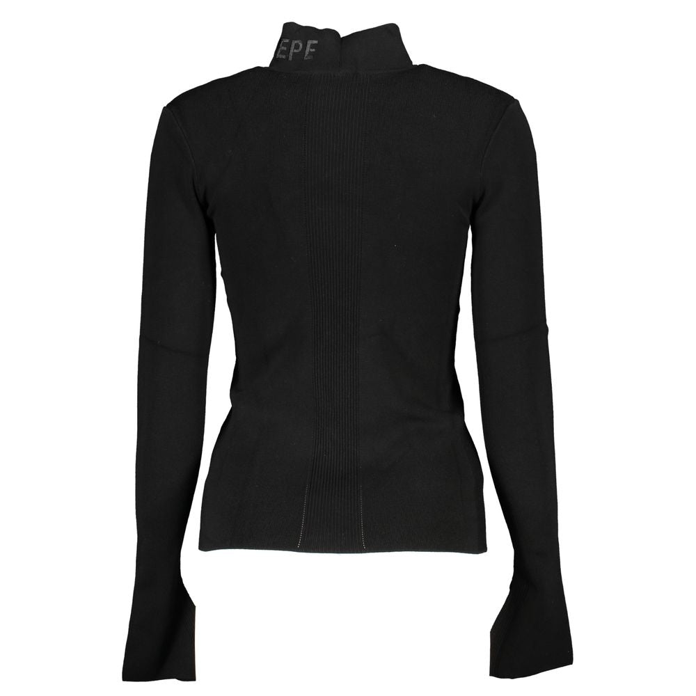 Patrizia Pepe Black Cotton Sweater