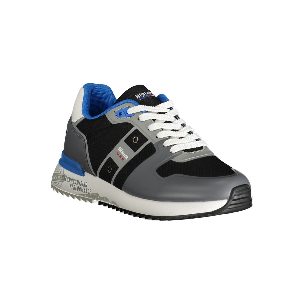 Blauer Grigio Polyurethane Men Sneaker