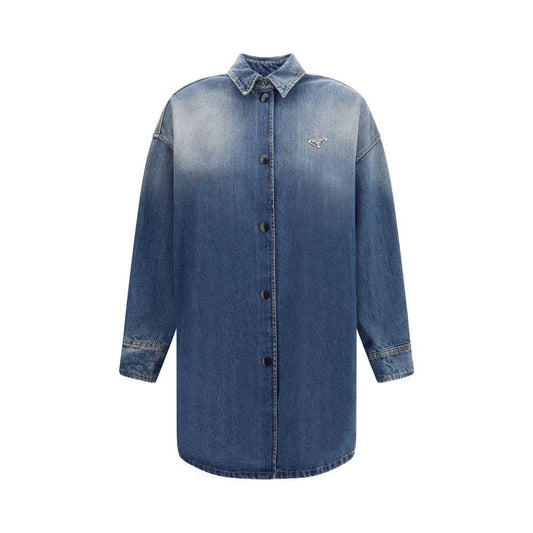 Prada Denim Shirt Jacket PR-GFC060SOOO16PKF0V3N-IT38 | S
