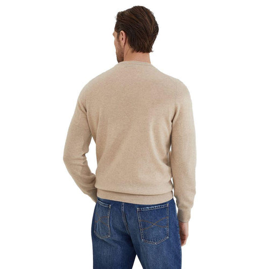 Brunello Cucinelli Beige Cashmere Sweater BR-15833-IT48 | M