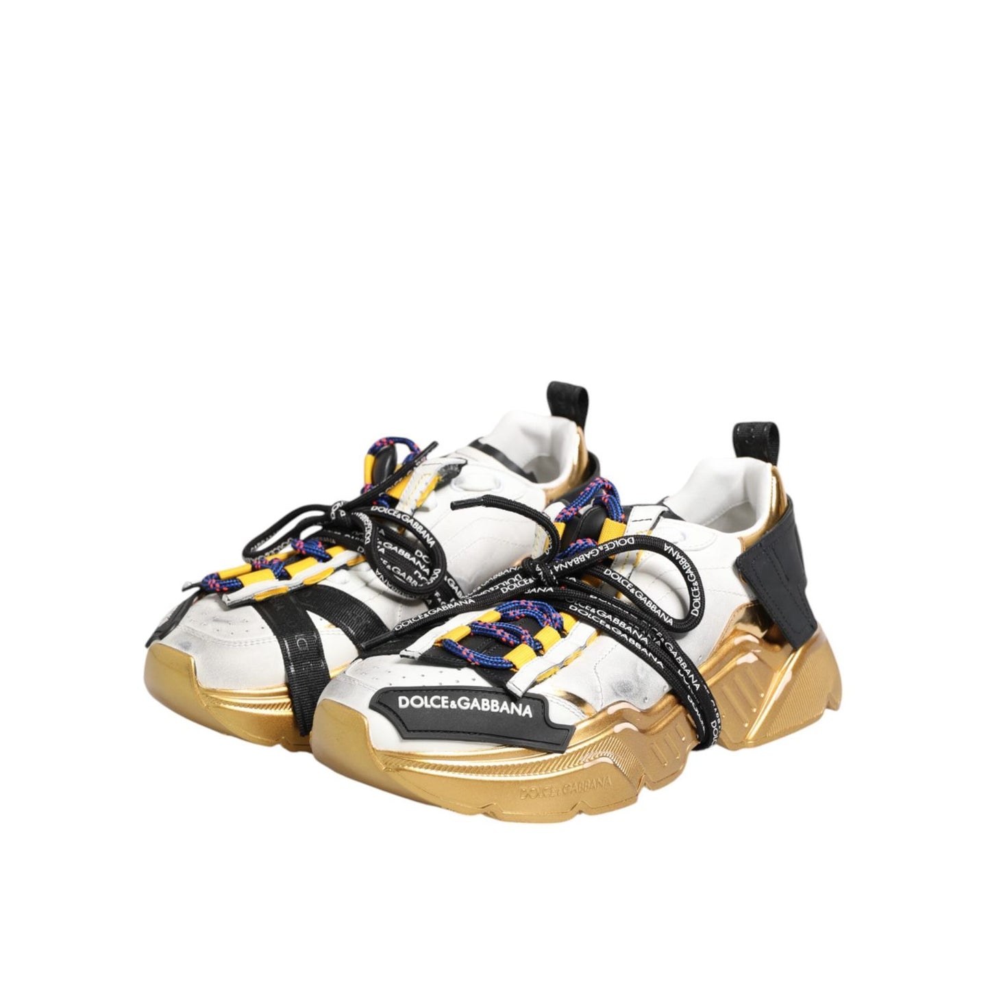 Dolce & Gabbana Multicolor Daymaster Low Top Sneakers Shoes