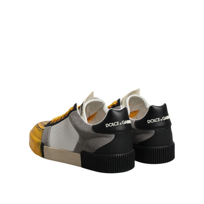 Dolce & Gabbana Multicolor MIAMI Low Top Sneakers Shoes