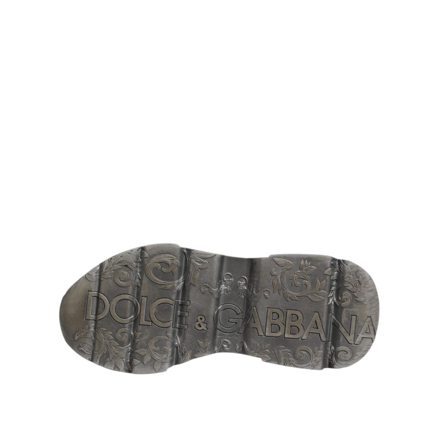 Dolce & Gabbana White Daymaster Leather Low Top Sneakers Shoes