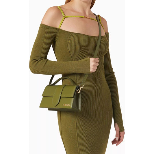 Jacquemus Le Grand Bambino Khaki Bag