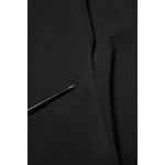 Dolce & Gabbana Black Wool Tapered Formal Men Dress Pants