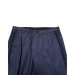 Dolce & Gabbana Blue Cotton Tapered Men Formal Trousers Pants