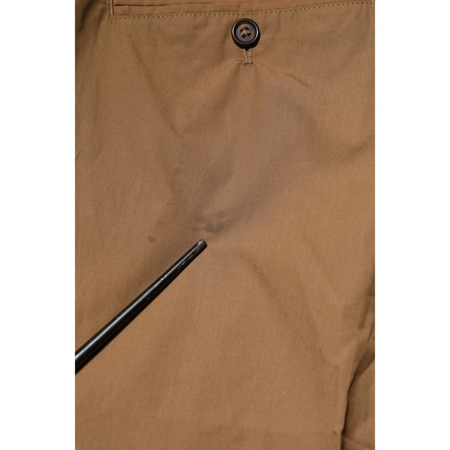 Dolce & Gabbana Brown Cotton Chino Mid Waist Men Jogger Pants