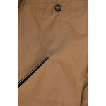 Dolce & Gabbana Brown Cotton Chino Mid Waist Men Jogger Pants