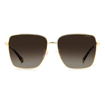 Polaroid Gold Metal Sunglasses