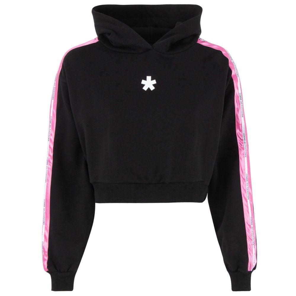 Comme Des Fuckdown Black Cotton Sweater CO-15819-IT36|XXS