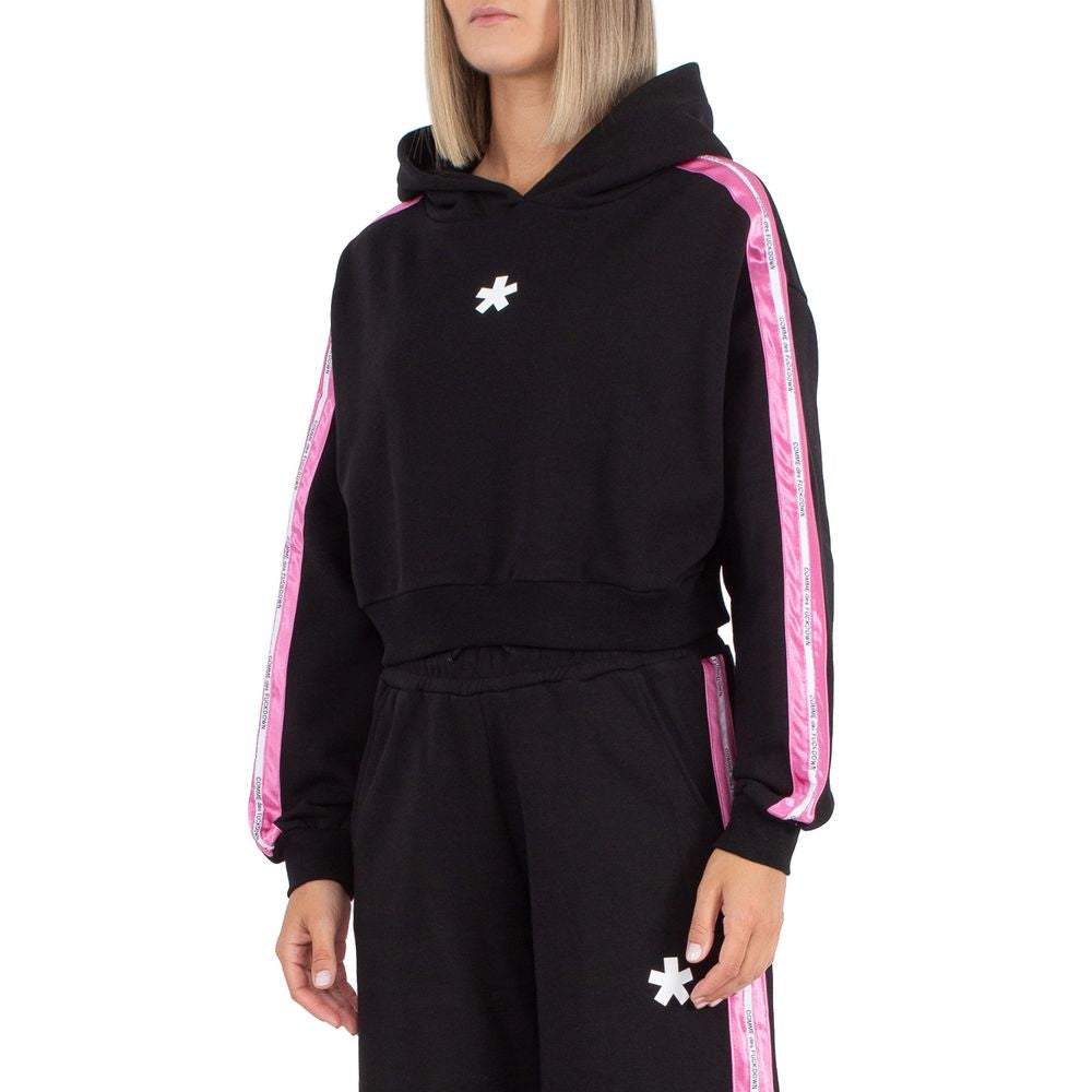 Comme Des Fuckdown Black Cotton Sweater CO-15819-IT36|XXS