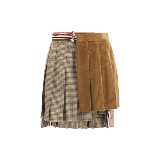 Thom Browne Pleated Miniskirt TH-FGCA31CF0961210-IT38 | S