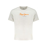 Pepe Jeans Gray Cotton T-Shirt