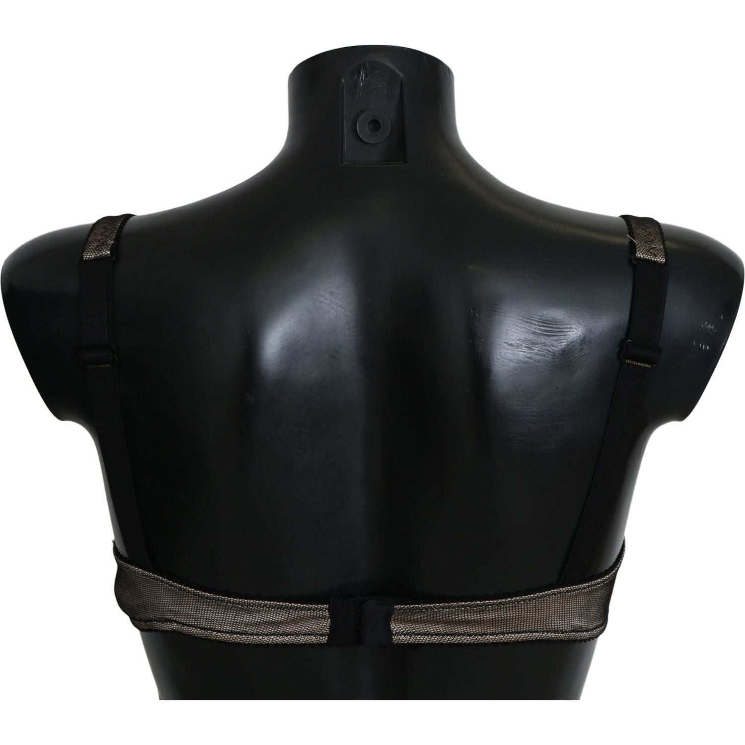 حمالة صدر مطاطية أنيقة باللون البني من دولتشي آند غابانا ملابس داخلية نسائية