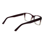 Andy Wolf Purple Unisex Glasses Frame in acetate, full-rim design with demo lenses, rectangle style. Size: 54-16-145.