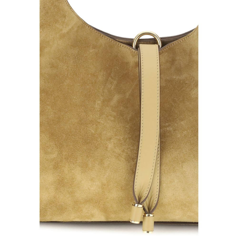 Chloé Beige Calf Leather Bos Taurus Shoulder Bag