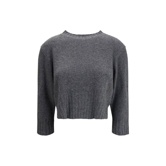 Loulou De Saison Gray Cashmere Sweatshirt