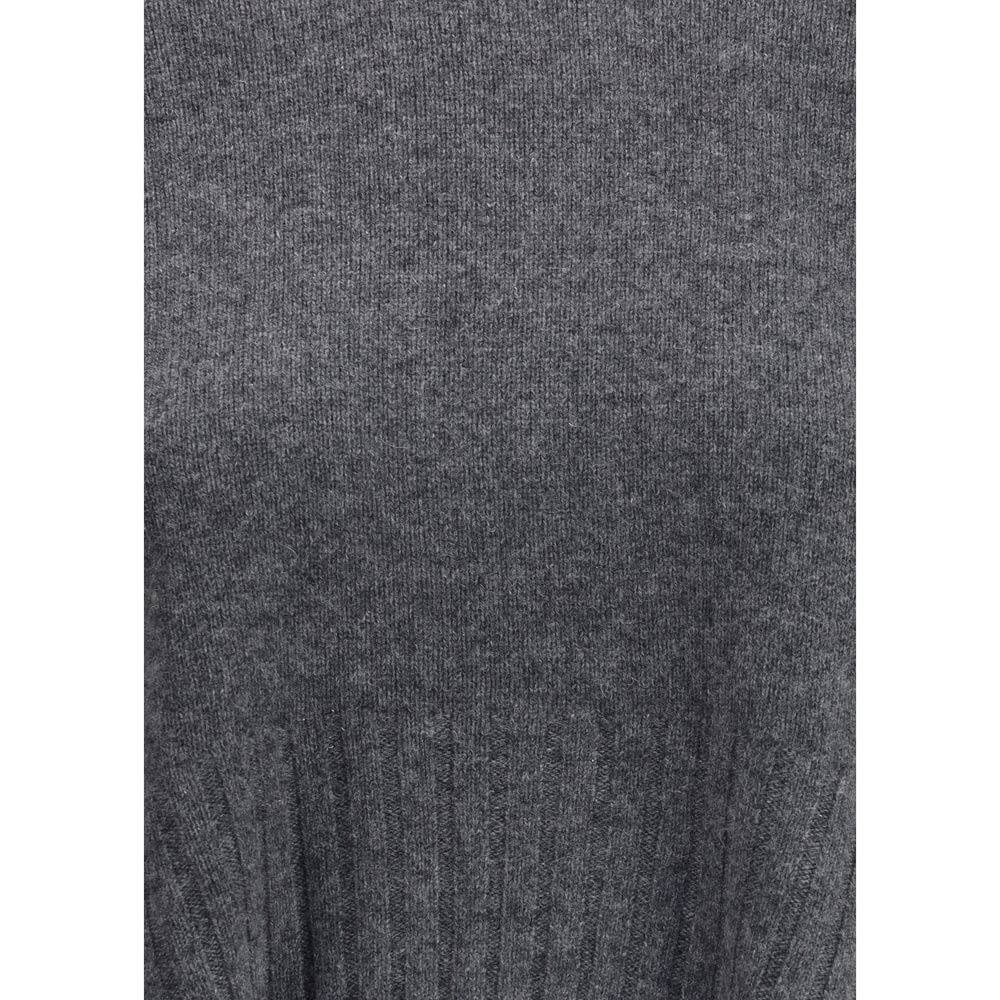 Loulou De Saison Gray Cashmere Sweatshirt