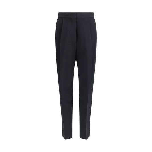 Fabiana Filippi Black Acetate Casual Pants