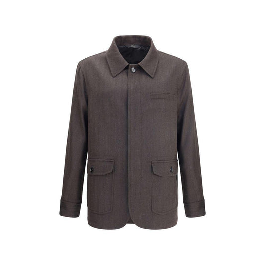 Brioni Herringbone Jacket BR-SGQV0LOCA702100-L
