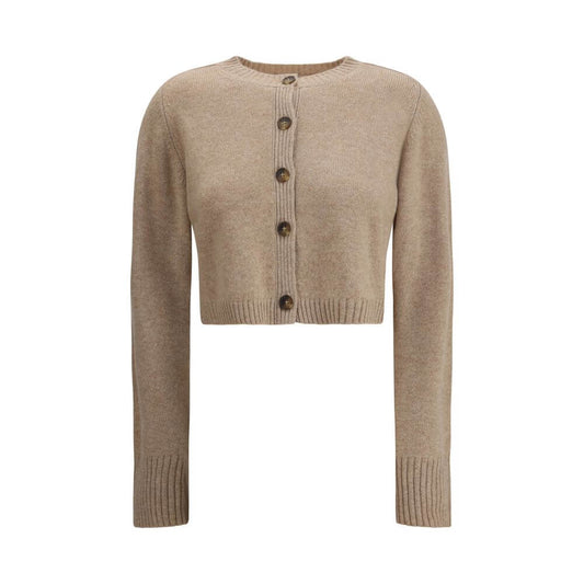 Loulou De Saison Beige Cashmere Cardigan