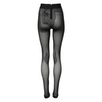 Dolce & Gabbana Black Nylon Leggings Stretch Pants