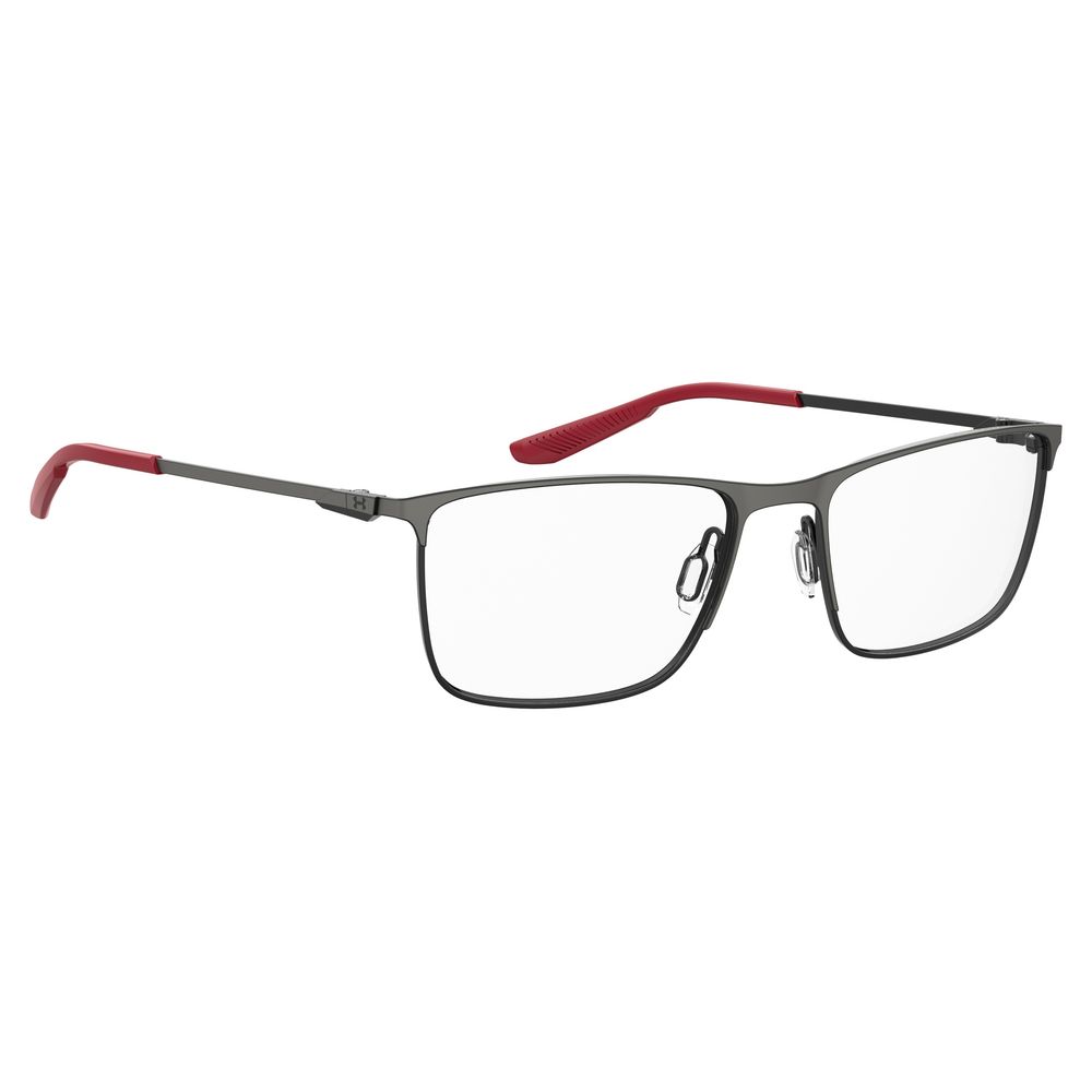 Under Armour Black Metal Frames, glasses model UA5006G003F71 with black metal frame, dimensions 57/18/140 mm, for men.