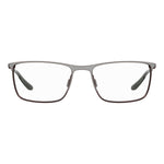 Under Armour Brown Metal Frames eyeglasses for men UA5006G09QF71, lens size 57, bridge 18, temple 140 mm, in brown metal.