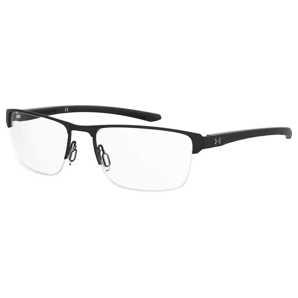 Under Armour Black Metal Frames UA5037G003F51 with 55/18/135 mm dimensions, featuring sleek black design for men.