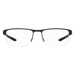 Under Armour Black Metal Frames UA5037G003F51 glasses, black metal, 55/18/135mm, designed for men. Stylish and lightweight eyewear.