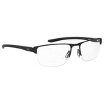 Under Armour Black Metal Frames, UA5037G003F51 glasses, black color, metal material, 55/18/135mm dimensions for men.