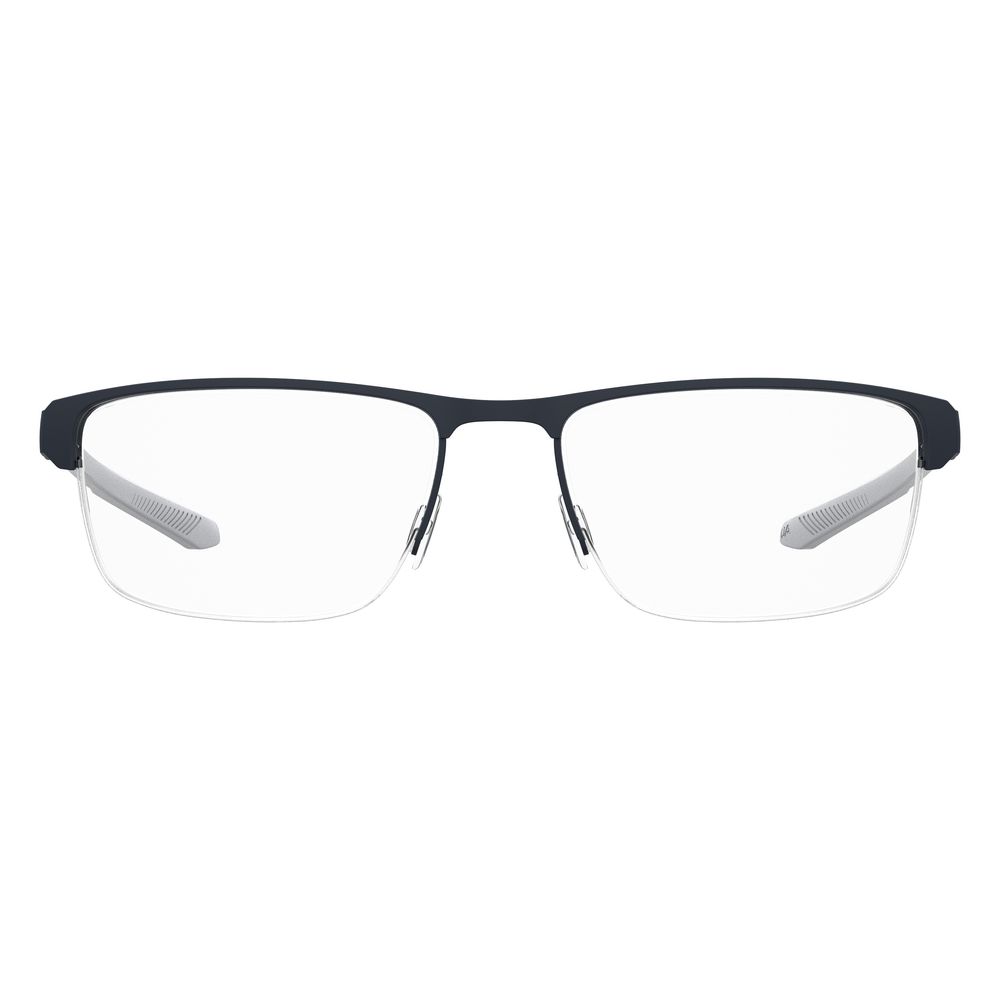 Under Armour Blue Metal Frames glasses for men, model UA5037G4NZF51, featuring blue metal design. Measures 55/18/135 mm.