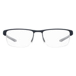 Under Armour Blue Metal Frames glasses for men, model UA5037G4NZF51, featuring blue metal design. Measures 55/18/135 mm.