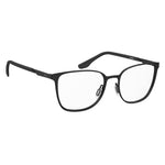 Under Armour Black Metal Frames, women's glasses UA5041G003F21 with 52/17/140mm dimensions, durable black metal for style and comfort.