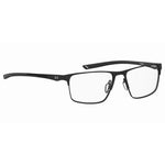 Under Armour Black Metal Frames men’s glasses, model UA5050G003F41, with 54/17/145 mm dimensions, black metal frames.