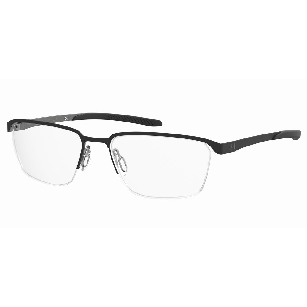 Under Armour Black Metal Frames, men's UA5051G003F41 glasses with 54/17/140 mm metal frame, sleek black design.