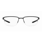 Under Armour Black Metal Frames eyeglasses UA5051G003F41, unisex with metal frame, 54/17/140mm dimensions, sleek black design.