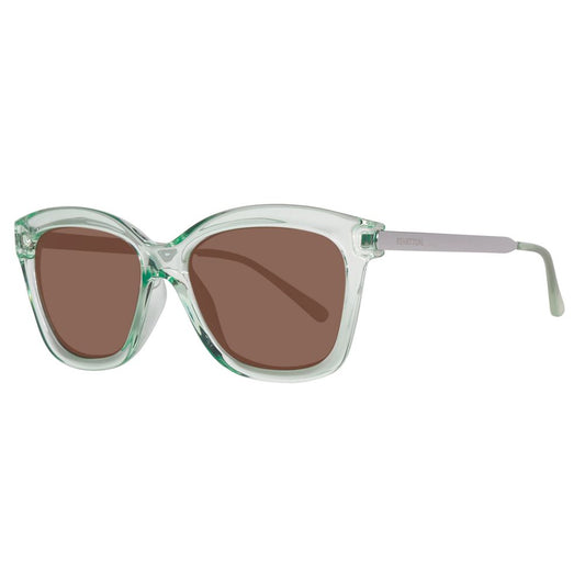 Benetton Green Resin Sunglasses