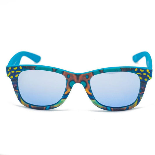 Italia Independent Blue Acetate Sunglasses