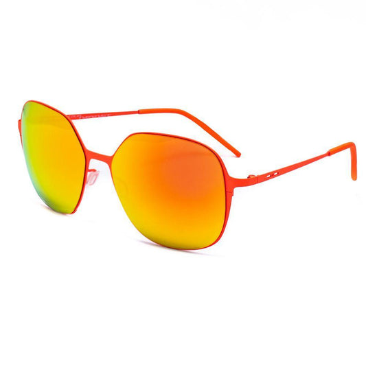 Italia Independent Red Metal Sunglasses