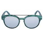 Italia Independent Green Acetate Sunglasses II0900BHS032AC