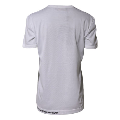 Dolce & Gabbana White DG Loves Moscow Crew Neck T-shirt
