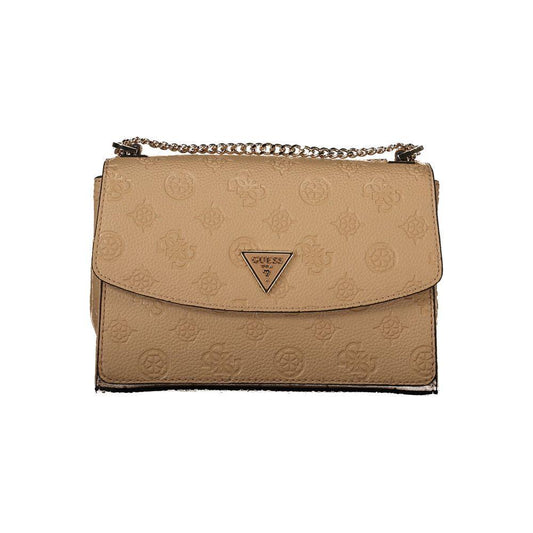 Guess Jeans Beige Polyethylene Handbag