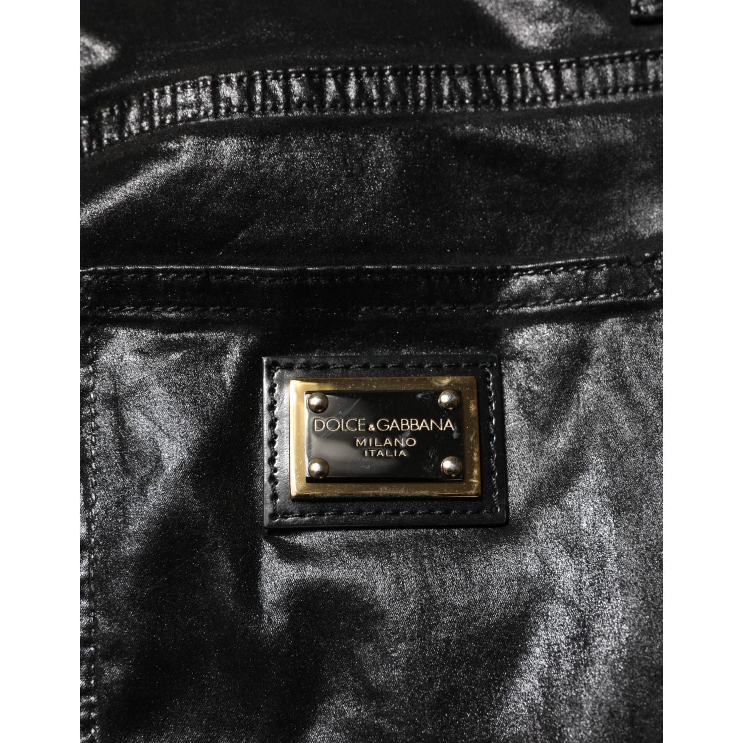 Dolce & Gabbana Black High Waist Skinny GRACE Denim Jeans
