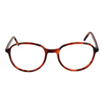 Andy Wolf Red Unisex Glasses Frame with full-rim acetate style and demo lenses included.