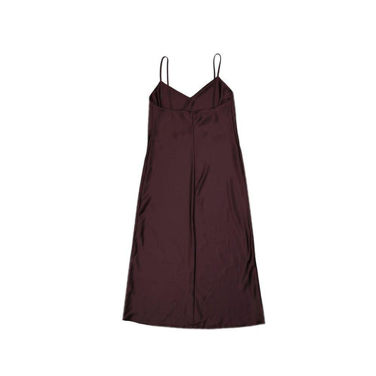 BLANCA VITA Acacia Satin Slip Midi Dress BL-8735245992148-42